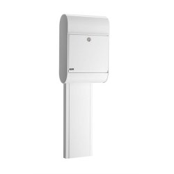 Postkassestander lakeret pladestander - Allux 1001 - ANT.